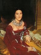 Jean-Auguste Dominique Ingres Mme.De Senonnes France oil painting artist